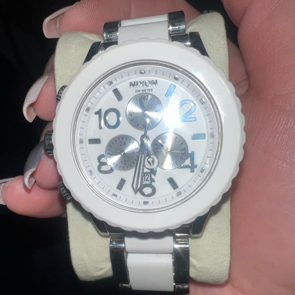 Nixon White Watch
